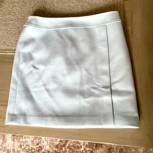 White House Black Market Light Blue Skirt